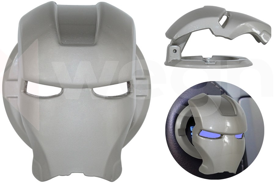 Iron Man Start Stop Koruyucu Kapak Gri WEGNA