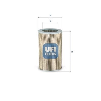 Yağ Filtresi Kartuşu UFI