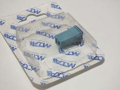 Mini Dişi Sigorta 20 Amper 27x14.10mm Gök Mavisi MTA