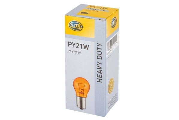 Ampul PY21W Yellow 24 V Universal HELLA