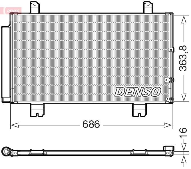 Klima Kondenser Ünitesi DENSO