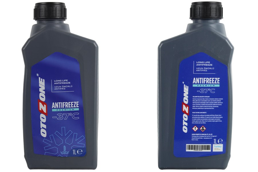Antifiriz 1 LT -37 C Mavi OTOZONE