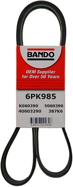 Kanallı Kayış 6PK0985 BANDO