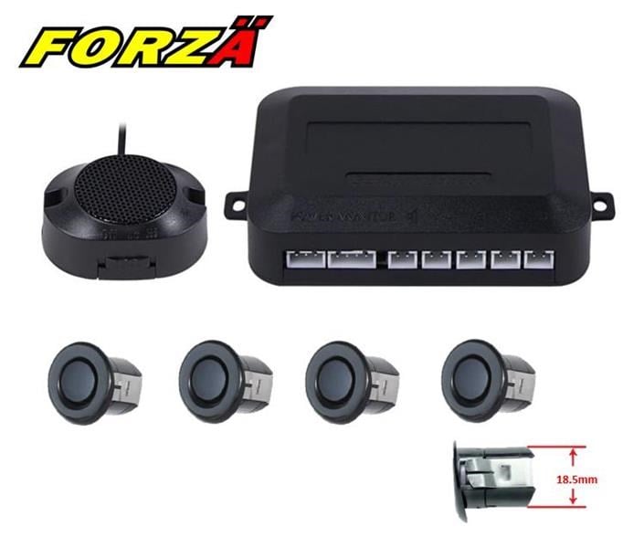 Park Sensörü Sesli Siyah Göz 18MM FORZA