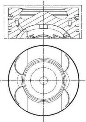 Piston Komple MAHLE