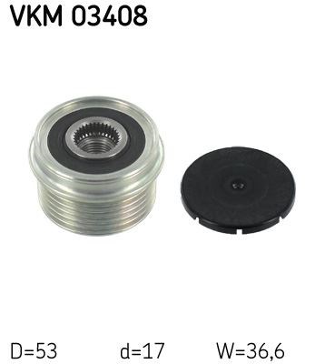 Alternatör Kasnağı Rulmanı SKF