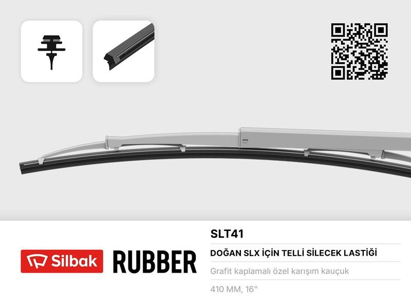 Silecek Lastiği 410mm Telli SLX SILBAK