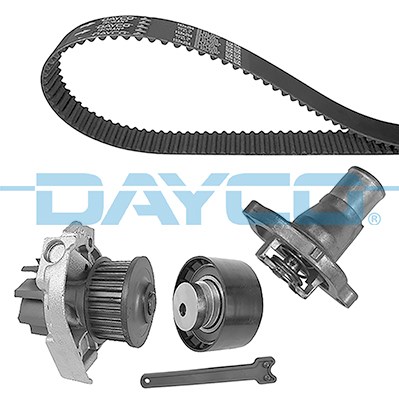 Su Pompası ve Termostat İçeren Zamanlama Kayış Kiti DAYCO