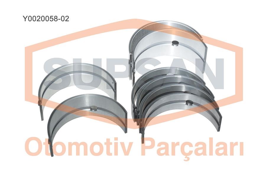 Perkins MF 135 Eng. 3.152 3 Silindir Ana Yatak SUPSAN