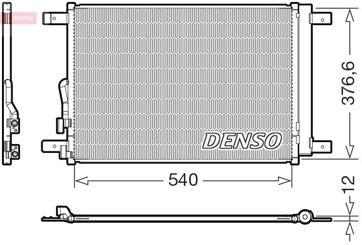 Klima Radyatörü Kondenser DENSO