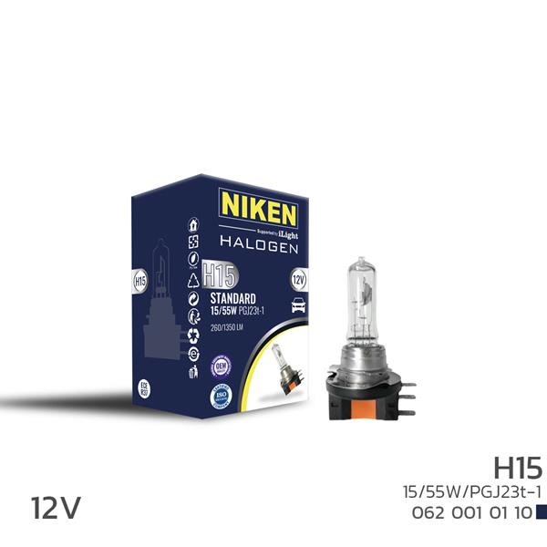 Niken H15 15W/55W Halojen Ampul PGJ23t-1 12V NIKEN