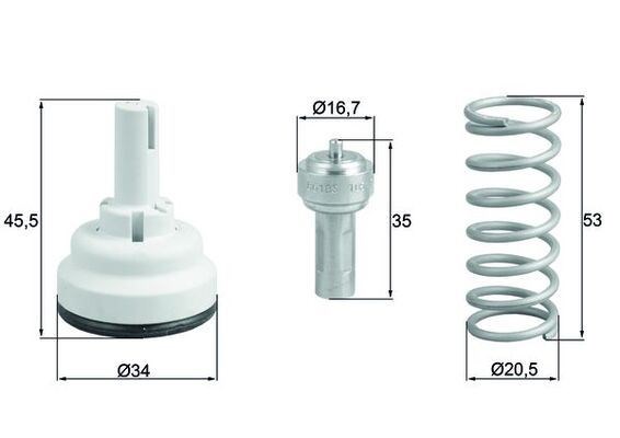 Termostat İç Parçası MAHLE