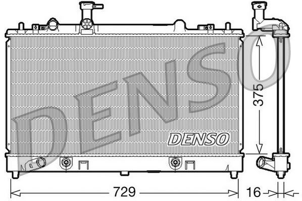 Motor Su Radyatörü DENSO