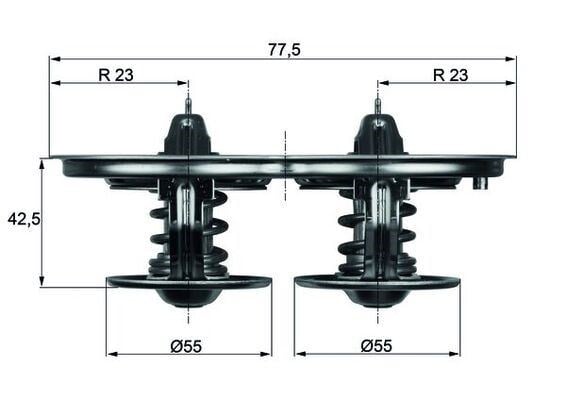 Termostat MAHLE