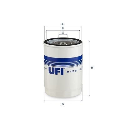 Liebherr Yağ Filtresi UFI