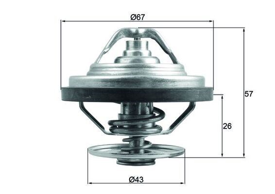 Termostat İç Parçası MAHLE