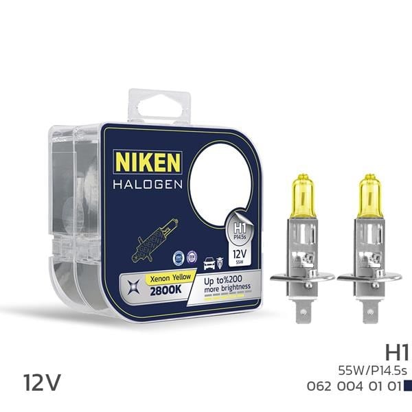 12V H1 55W Sarı Işık Ampul P14.5s 2800K NIKEN