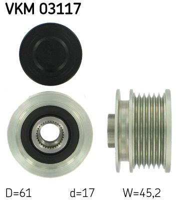Alternatör Kasnağı Rulmanı SKF