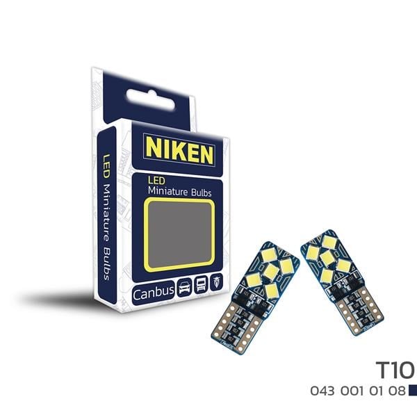 LED Ampul T10 Canbus Park Ledi (10 LED'li, 12V) NIKEN