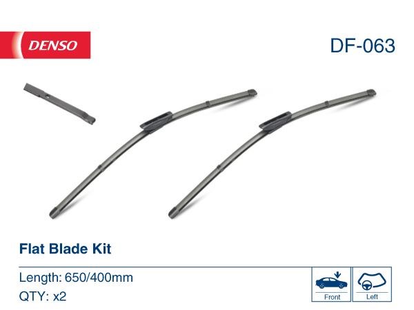 Ön Silecek Süpürgesi Flatblade DENSO
