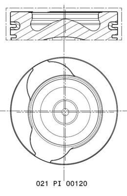 Motor Piston Komple MAHLE