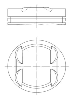Piston Komple MAHLE