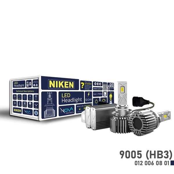 LED Xenon Nova Serisi 9005 HB3 90W NIKEN