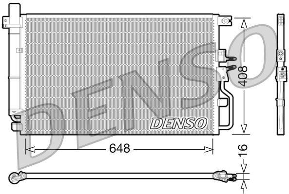 Suzuki Klima Radyatörü DENSO