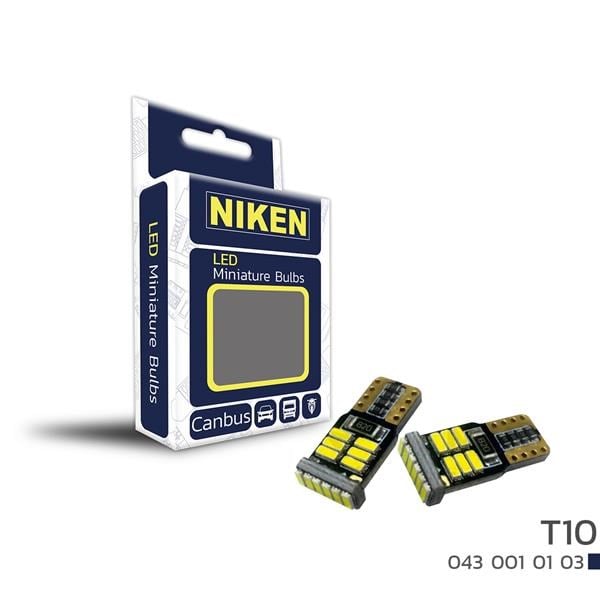 LED Ampul T10 Canbus Park Ledi (18 LED'li Mini, 12V) NIKEN