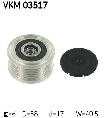 Alternatör Kasnağı Rulmanı SKF