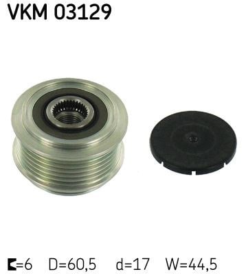 Alternatör Kasnağı Rulmanı SKF