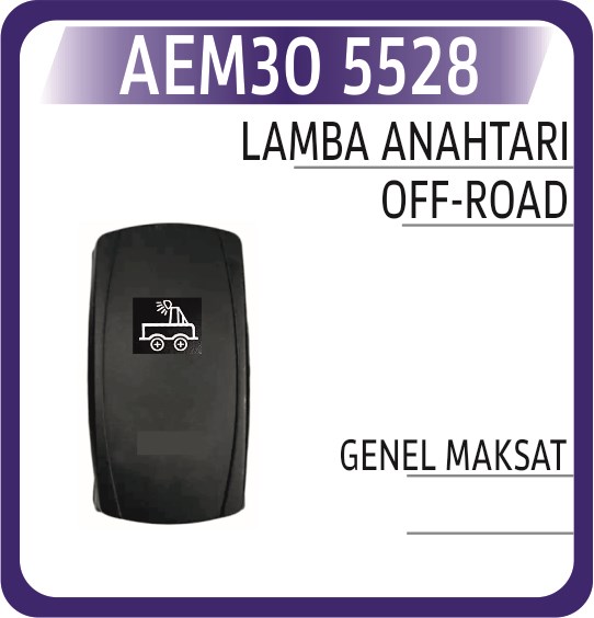 Off Road Lamba Universal Anahtar AEM