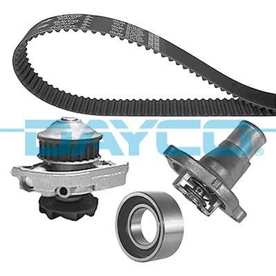 Su Pompası ve Termostat İçeren Zamanlama Kayış Kiti DAYCO