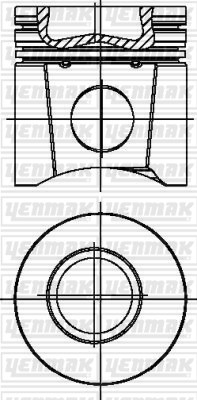 KHD BF4 M 1012 Piston Segman Q94.0mm STD YENMAK