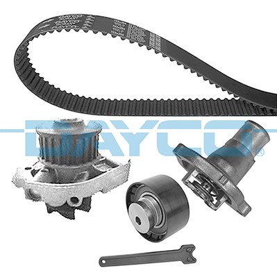 Su Pompası ve Termostat İçeren Zamanlama Kayış Kiti DAYCO