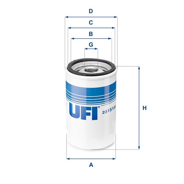 Yağ Filtresi UFI