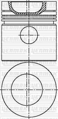 Perkins MF285 PERKINS 4.248/4 Piston Segman Q101.054MM STD YENMAK
