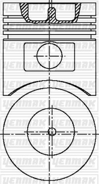 Lombardini LDA 450/451 Piston Segman Q86.0mm 100 YENMAK