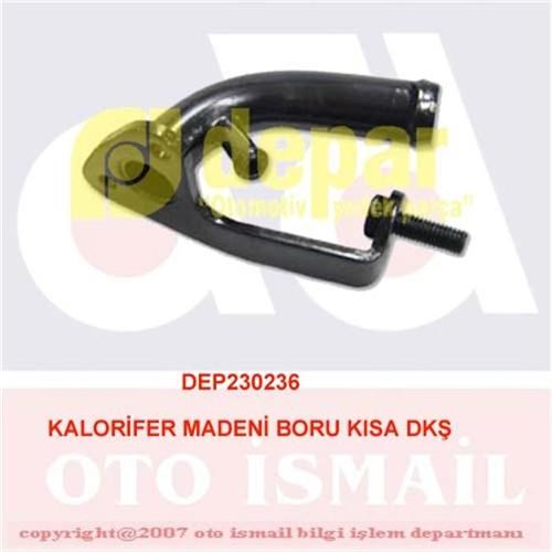 Kalorifer Madeni Boru Kısa DEPAR
