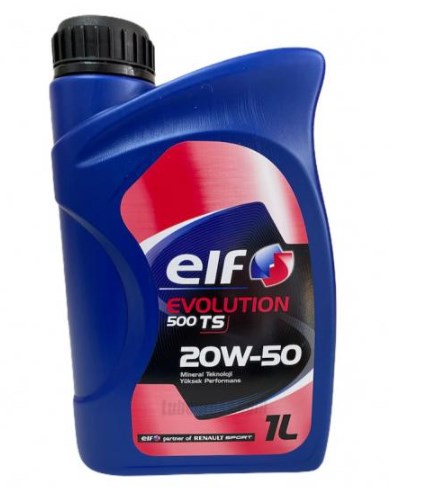Motor Yağı Evol. 500 TS 20W50 1 Litre ELF