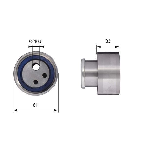 Powergrip Gergi Rulmanı GATES