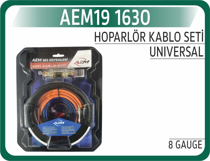 Amfi Kablo Seti 8GA AEM