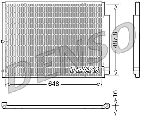 Lexus RX Klima Radyatörü Kondenseri DENSO