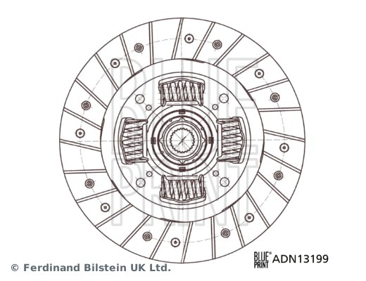 Nissan Debriyaj Balatası BLUEPRINT