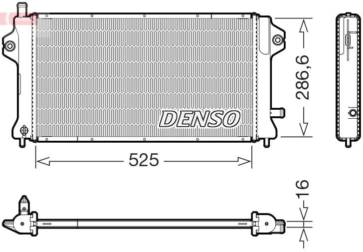 Motor Su Radyatörü DENSO
