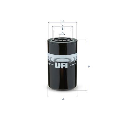 Dizel Yakıt Filtresi UFI