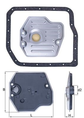 Hidrolik Filtre Otomatik Şanzıman MAHLE