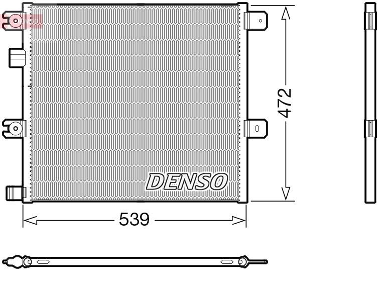 Klima Radyatörü Kondenser DENSO