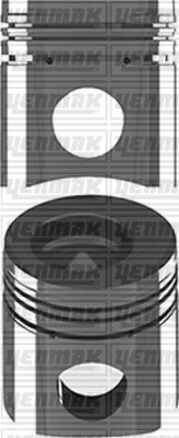 Cummins 6 CT 8.3L Piston Segman Q114.0mm STD YENMAK