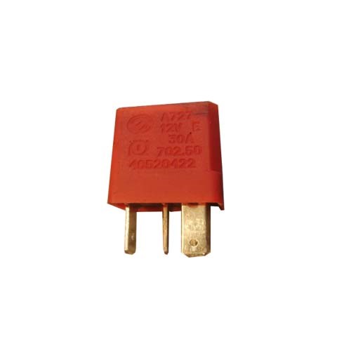 Mikro Röle 12V 30 Amper 4 Fişli Kırmızı MTA